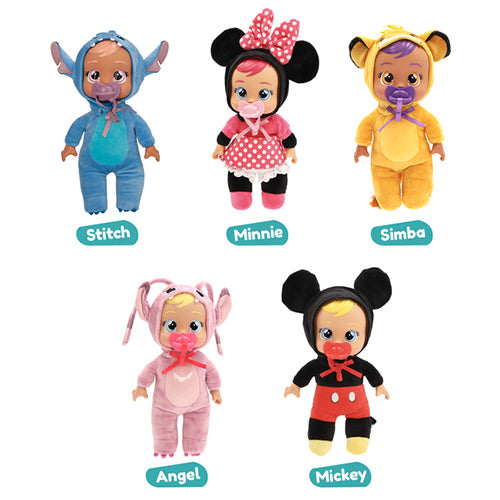 924574 BAMBOLA CRY BABIES TINY C. DISNEY W2 SINGOLA - 5 VARIANTI