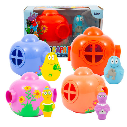 BAP42000 BARBAPAPA' CASETTA+1 PERS-4 VARIANTI