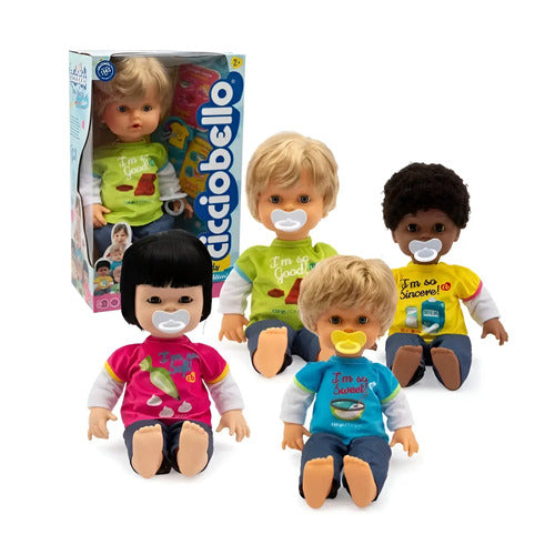 CCBJ7000 BAMBOLA CICCIOBELLO 42CM BEST FRIENDS CAKE ASST.