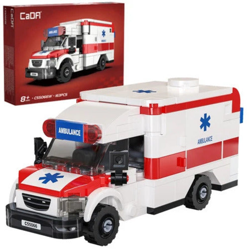 DBLC55066W Cada - Ambulance- Rescue Shield - 163 PCS
