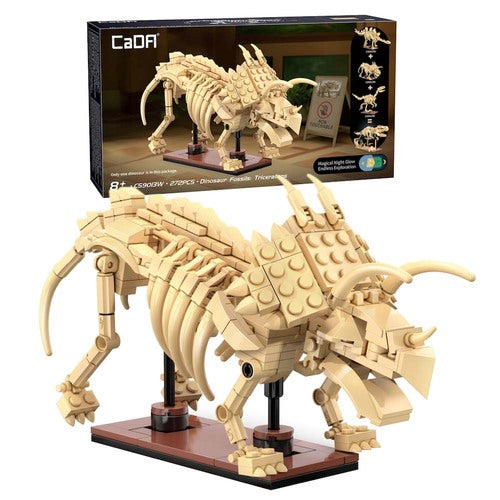 DBLC59013W Cada - Dinosaur Fossils - Triceratops - 272 pcs