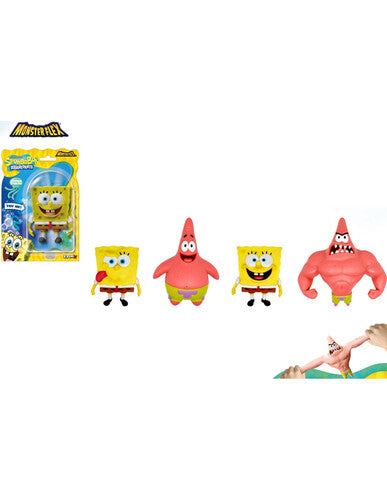 DIRSB17831 Spongebob Monsterflex singolo, 4ass