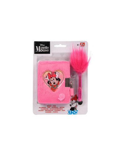DISMM99988V1 Minnie Diario e Penna Plush