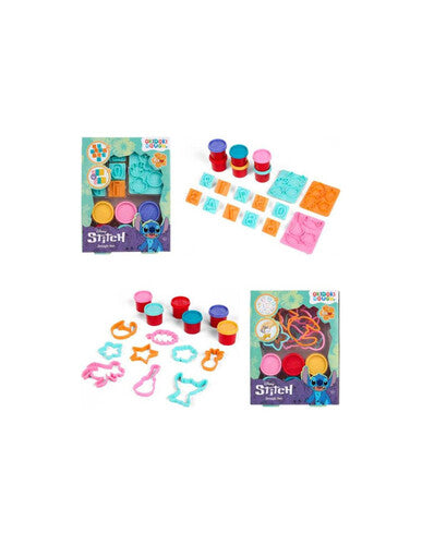 DISST60155 Stitch Pasta da Modellare e Stampini - 2 varianti