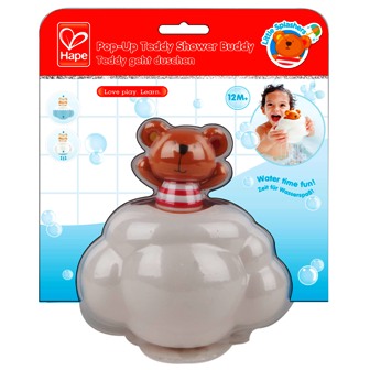 PRIMA INFANZIA E0202 Giocattolo da doccia Teddy Pop-Up