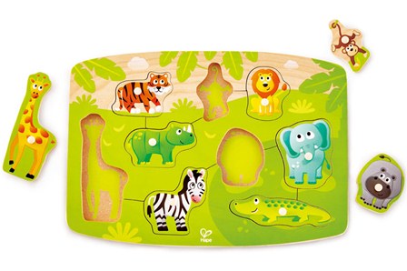 LEGNO E1405 PUZZLE DELLA JUNGLA