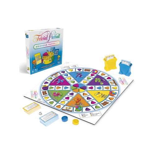 GIOCO DI SOCIETA' E1921103 TRIVIAL PURSUIT EDIZ.FAMIGLIA