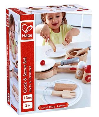 LEGNO E3150 Set cucina e servi