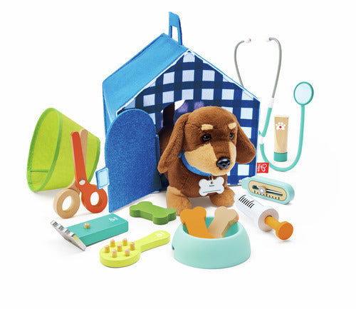 LEGNO E3229 Set veterinario della clinica dei cuccioli