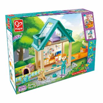 LEGNO E3408 Set veterinario degli amici pelosi