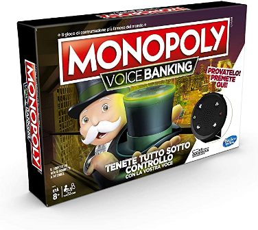 GIOCO DI SOCIETA' E4816IT4 MONOPOLY VOICE BANKING HASBRO