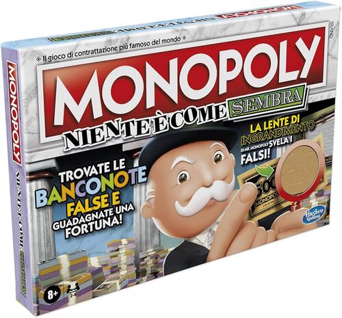 GIOCO DI SOCIETA' F2674103 MONOPOLY NIENTE E' COME SEMBRA