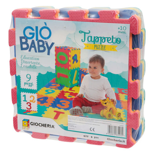 PRIMA INFANZIA GGI190287 GB TAPPETO EVA NUMERI 9PZ