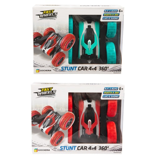 RADIOCOMANDO GGI220236 FW STUNT CAR SINGOLA 2.4G 2 COLORI