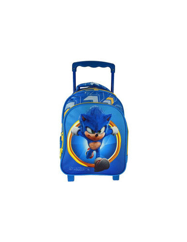 SCUOLA GIM334-80072 SONIC 2 ZAINO ASILO TROLLEY