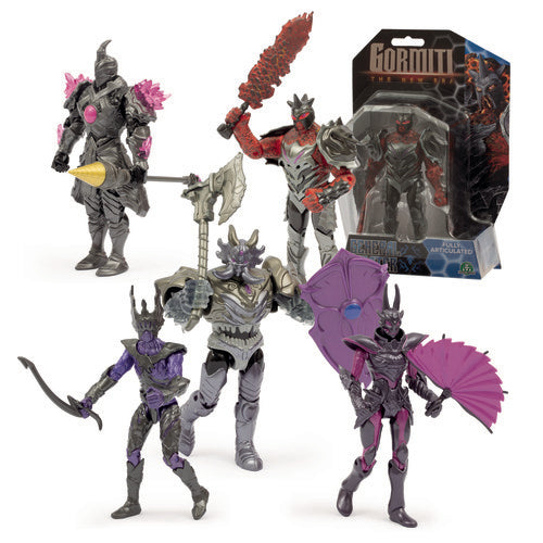 GRV21000 GORMITI NEW ERA VILLAIN SINGOLO 15CM - 5 VARIANTI