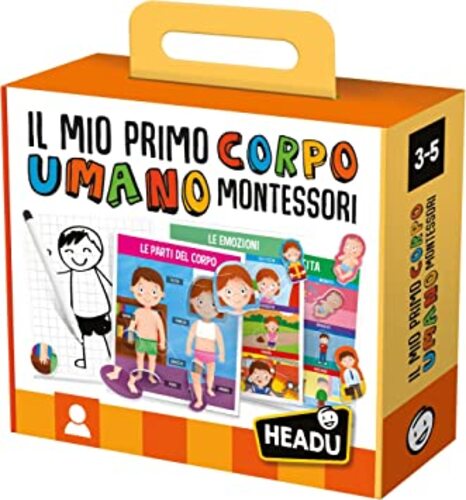 EDUCATIVO IT28108 IL MIO PRIMO CORPO UMANO MONTESSORI