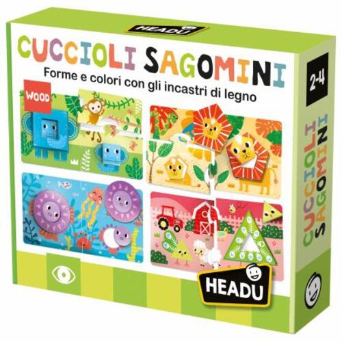 EDUCATIVO IT53627 CUCCIOLI SAGOMINI
