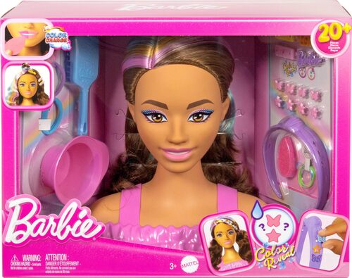 JFG82 BARBIE TESTA DELUXE STYLING CASTANA