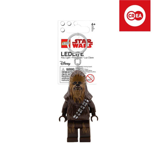 GADGET KE100H LEGO STAR WARS PORTACHIAVI LED CHEWBACCA 7,5CM