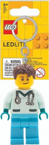 GADGET KE194H PORTACHIAVI LED LEGO DOTTORE