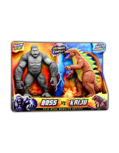 LAN37130 Boss contro kaiju coppia