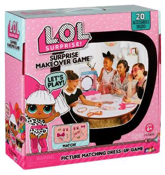 GIOCO DI SOCIETA' LLA02000 LOL SURPRISE MAKEOVER GAME