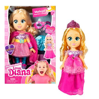 LVE07000 BAMBOLA LOVE DIANA CM33 PRINCESS MASHUP