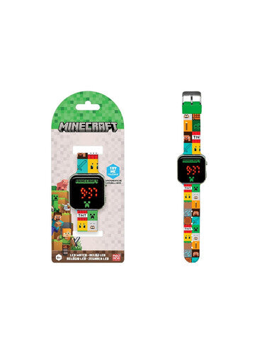 GADGET MCR4272 MINECRAFT OROLOGIO LED