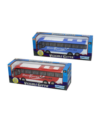 MGG440125 Autobus Turismo 35cm singolo a frizione,2 varianti