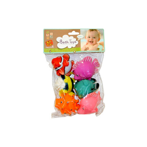 PRIMA INFANZIA MGG443997 VINILE BAGNETTO PESCI 6PZ