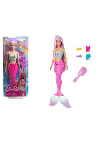 MTTHRR00 Barbie Sirena Capelli Fantasia