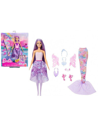 MTTJCP74 Barbie Fantasy Fashion Set con Abito