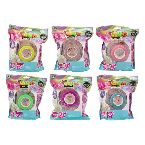 NAF01000 NANO KRAFTS NANO TAPE MIX SET SINGOLO,6 VARIANTI