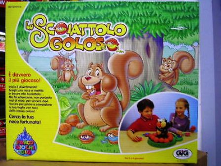 GIOCO DI SOCIETA' NCR00209 LO SCOIATTOLO GOLOSO