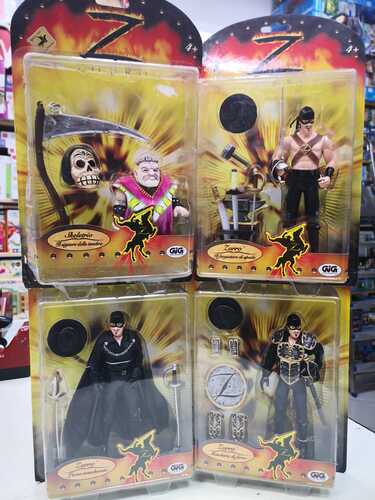 NCR00439 PERS.SINGOLO LINEA ZORRO CLASSIC GIG(2005)-4 VARIANTI