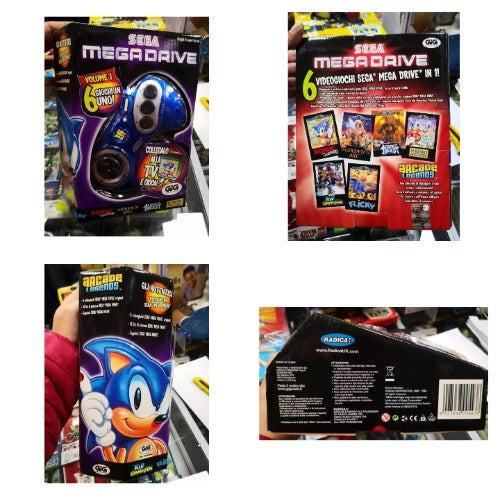 NCR00543 Arcade Legends Sega Megadrive volume 1 - 6 giochi in 1