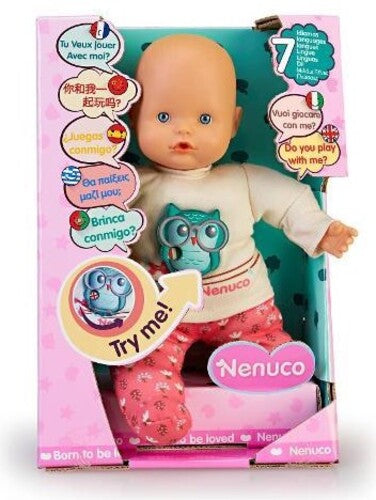 NFN78000 BAMBOLA NENUCO 7 LINGUE