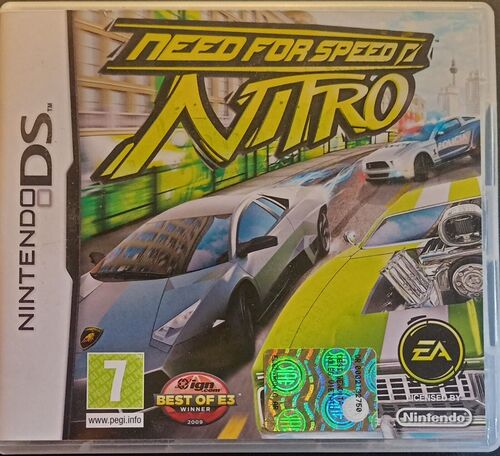 NINTENDO DS NEED FOR SPEED NITRO