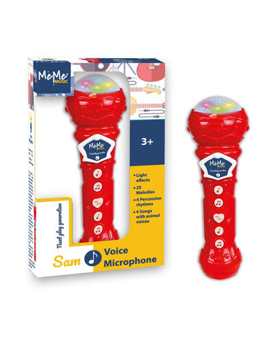NXT70010 Sam Microfono Karaoke Effetti Luminosi