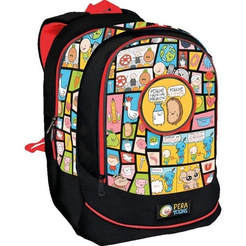 SCUOLA PE920000 PERA TOONS ZAINO ROUND XL