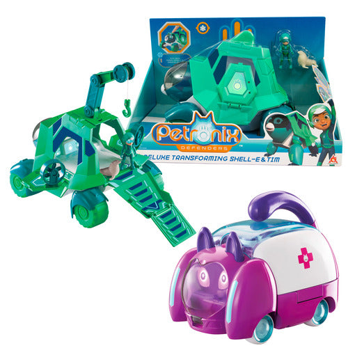 PET04000 PETRONIX CUCCIOLO TRASFORMAB. VEICOLO DLX ASS B - 2 VARIANTI