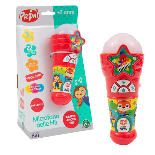 PRIMA INFANZIA PRR53000 PRIMI MICROFONO DELLE HIT