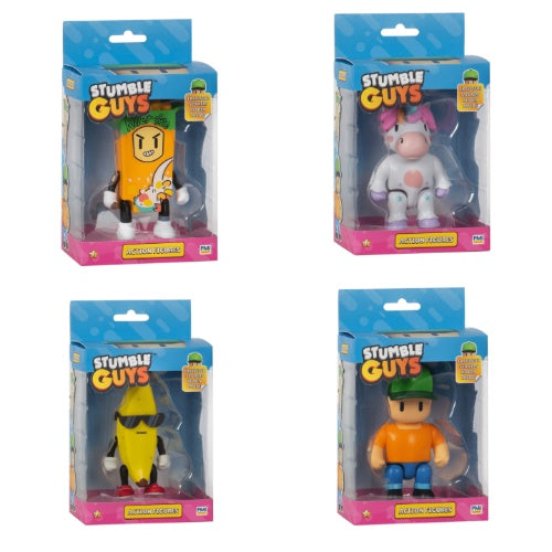 SG6010 STUMBLE GUYS ACTION FIGURE 11CM SINGOLO - 4 VARIANTI