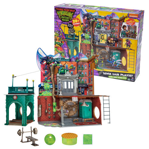 TU802000 TURTLES MOVIE 23 PLAYSET