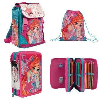 SCUOLA WN9C5000 ZAINO+ASTUCCIO+SACCA WINX