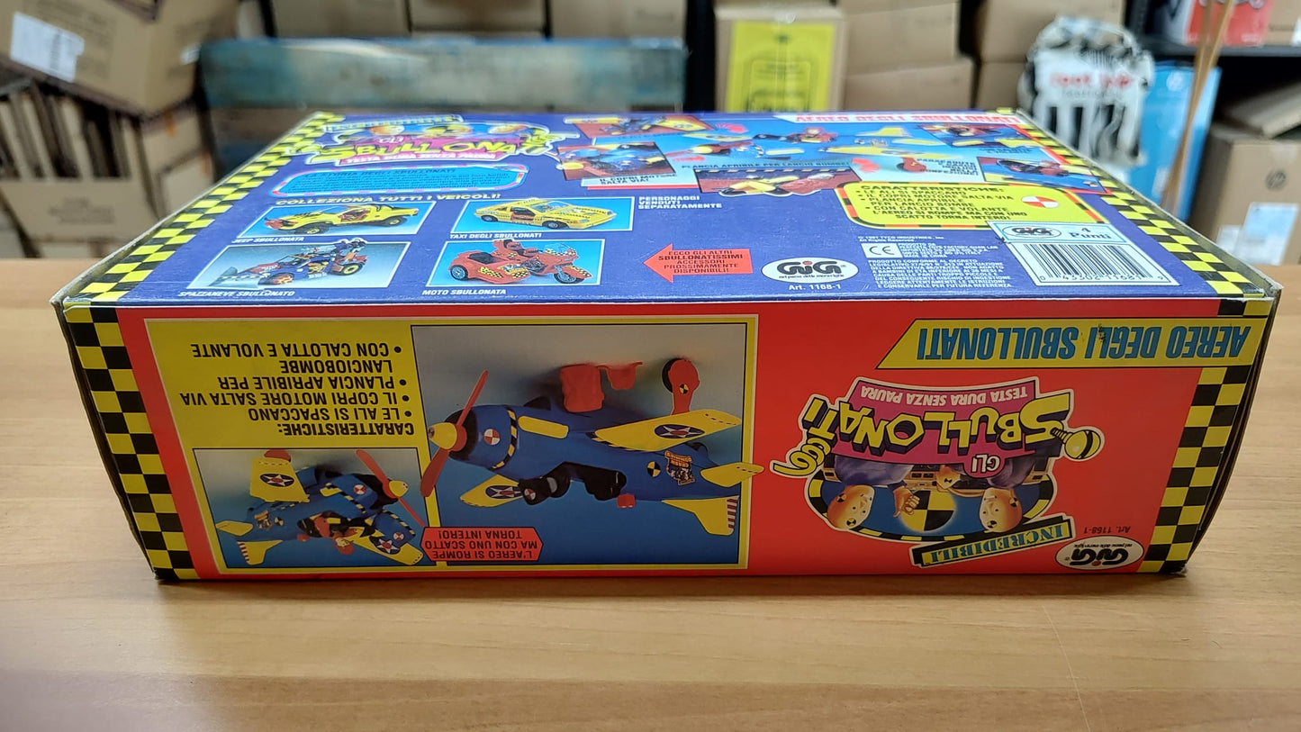 Vintage old style retro games Aereo degli sbullonati Gig 1990