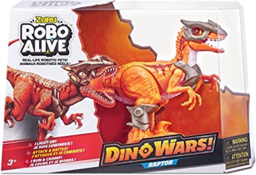 ZU-7133 Robo alive Dino wars Raptor luci e suoni