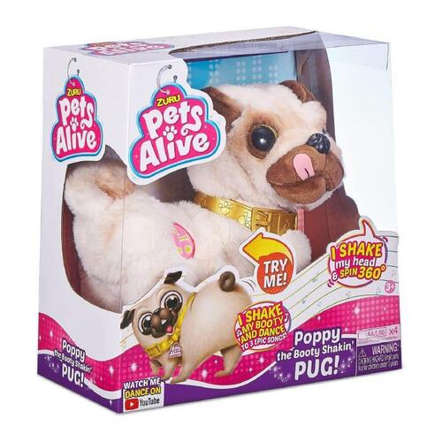 ZU-9521 PETS ALIVE CANE CARLINO DANZANTE