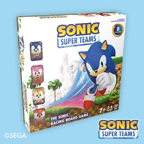 GIOCO SI SOCIETA' ZYGSON0IT SONIC SUPER TEAMS